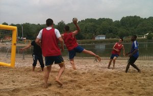 Tournoi de Sandball à Beauvais