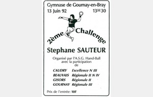 Challenge Stéphane Sauteur