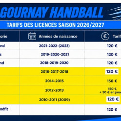 TARIF DES LICENCES